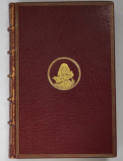 [Dodgson, Rev. Charles Lutwidge] Alice's Adventures in Wonderland. By Lewis Carroll. With forty-two illustrations by John Tenniel. First Published Edition. engraved frontis., half title; 20th cent. gilt ruled and pictori